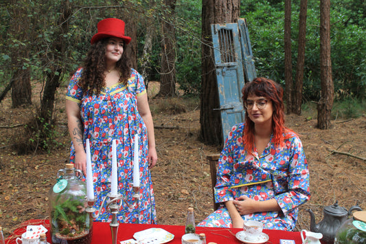 Poppies flowers pyjamas