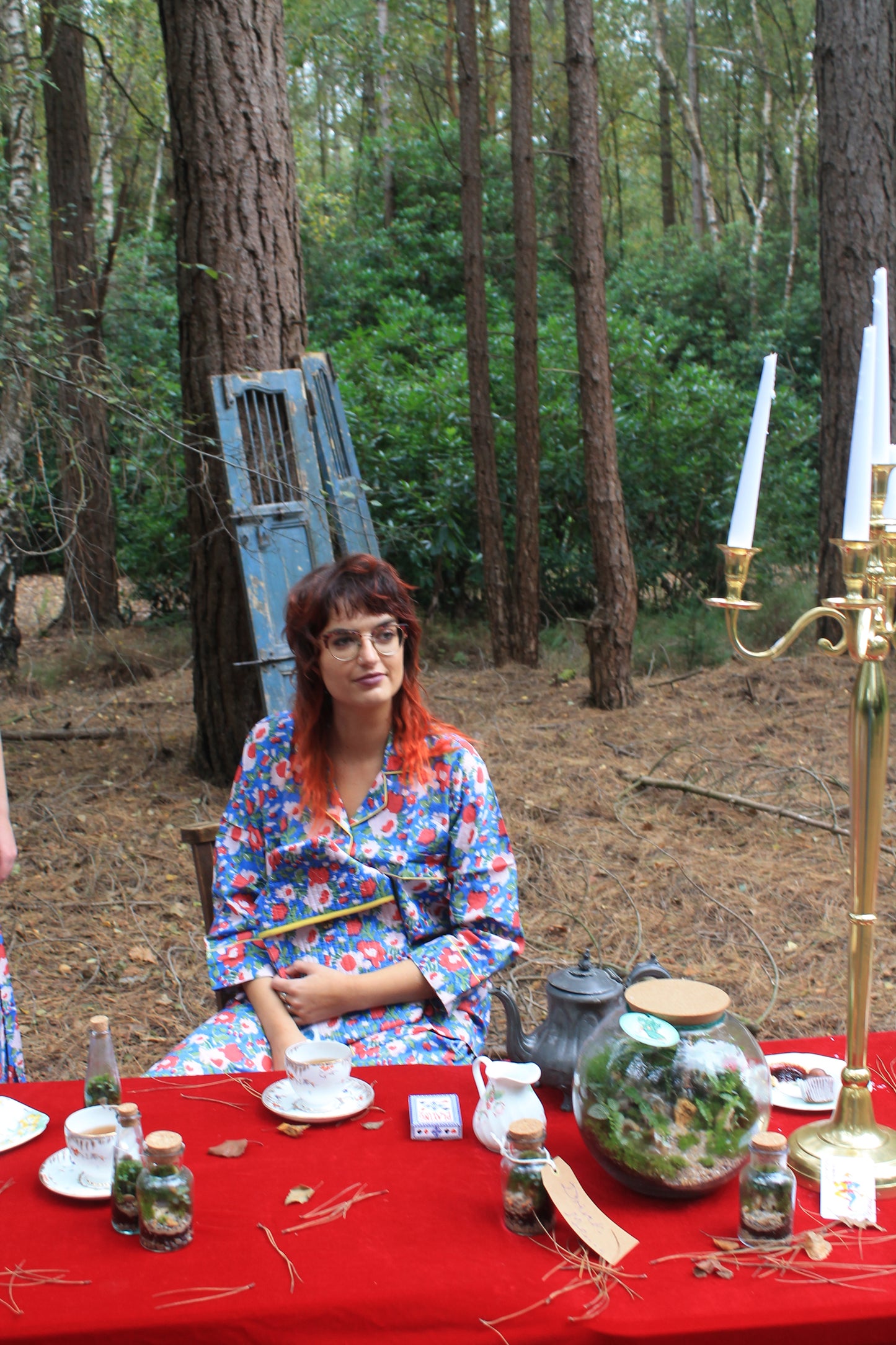 Poppies flowers pyjamas