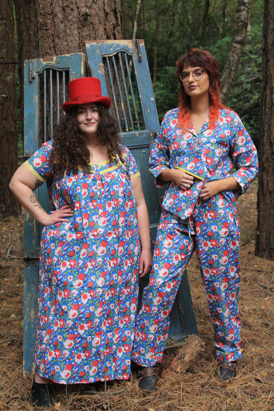 Poppies flowers pyjamas